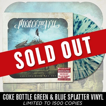 Featured image for “COLLIDE WITH THE SKY (Coke Bottle Green w/ Blue)”