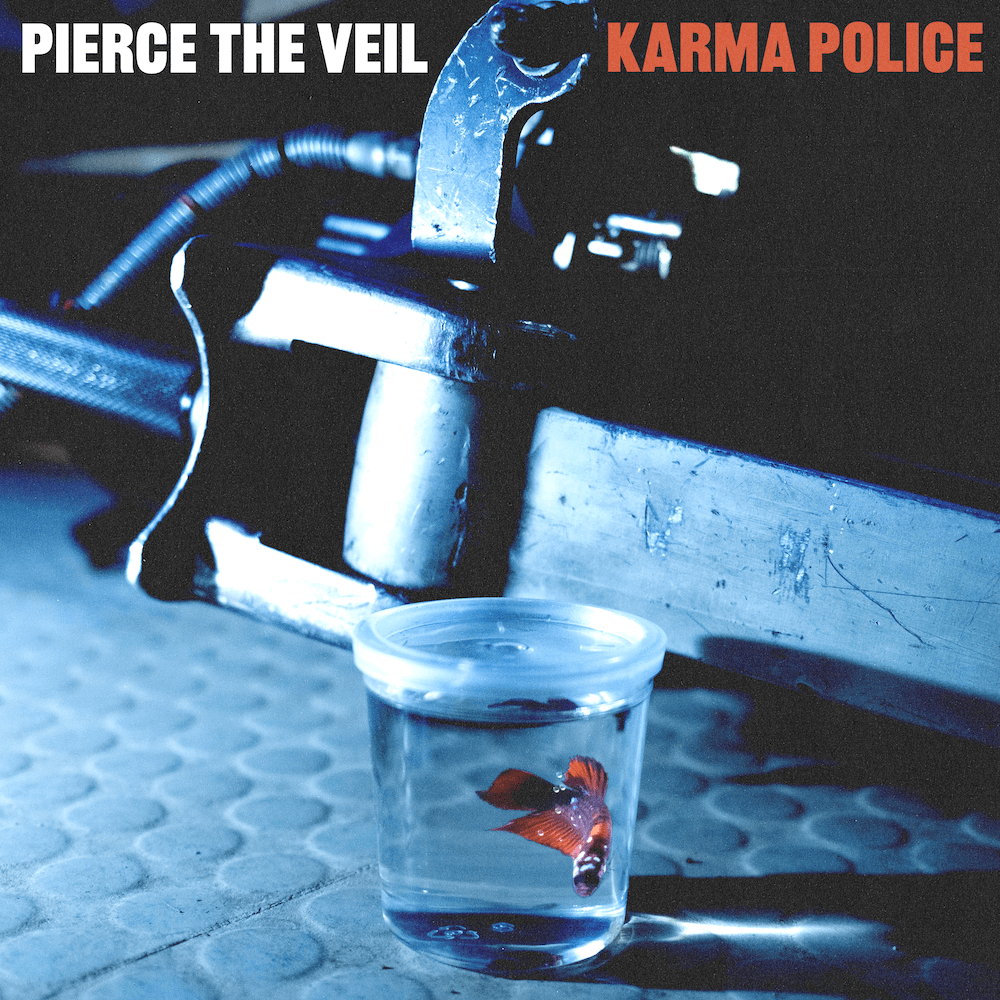 Album art for “KARMA POLICE”