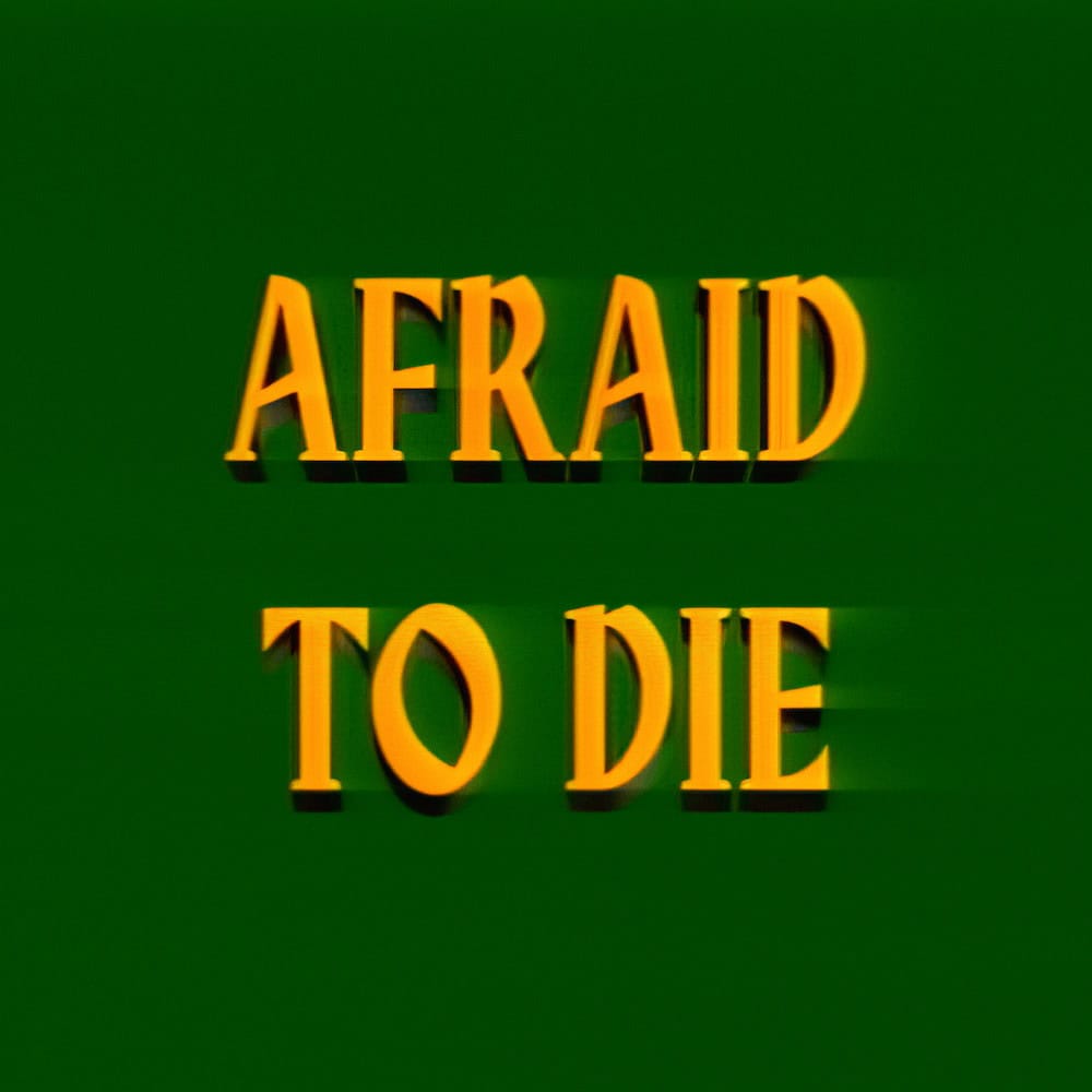 Featured image for “AFRAID TO DIE”